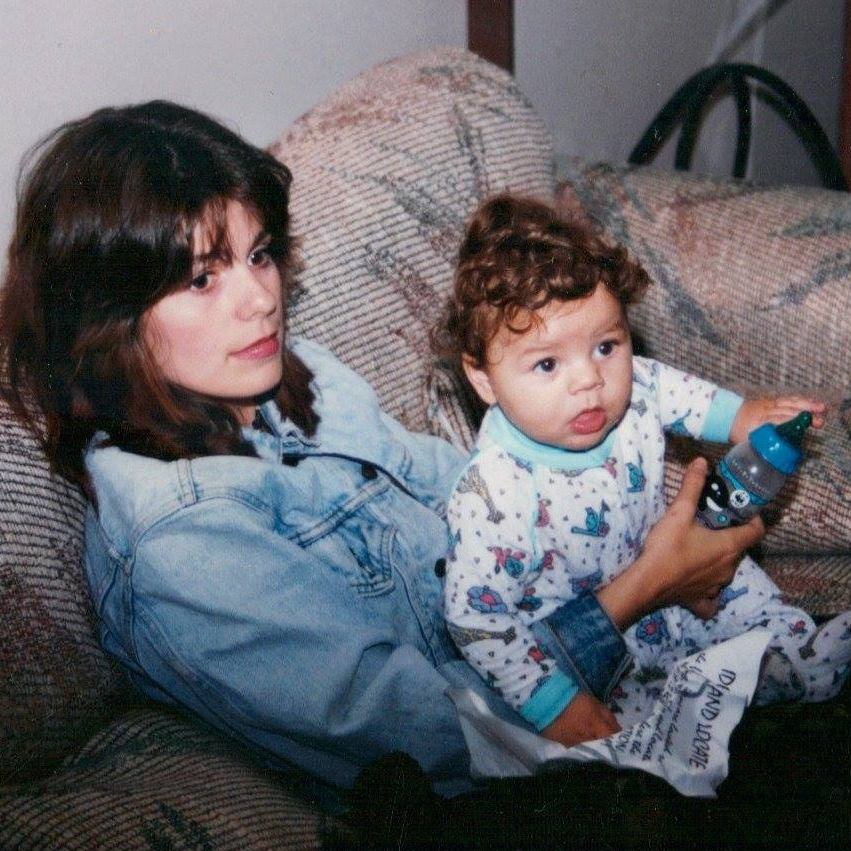 mom me 1993